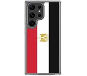Coque Téléphone - Samsung - Galaxy S23 - Drapeau Égypte - Souple - Multicolore