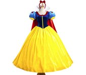 Disfraz de ángel de Blancanieves para Halloween, disfraz de Disney Anime, talla grande, para cosplay, con forma de corazón(G&J) (METRO)