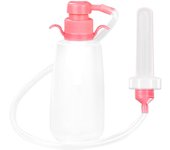 Bidé de mano, pulverizador portátil para bidé perineal, para embarazadas, pulverizador para bidé posparto. color rosa