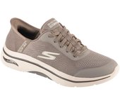 Zapatillas sin cordones Skechers: Arch Fit 2.0 - Simplicity 2, Zapatillas deportivas marrones para hombre 46 marrón