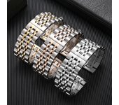 Correa clásica de acero inoxidable para Samsung Galaxy Watch de 42 mm, 46 mm, 3, 4, 5 Pro, 45 mm, 44 mm, 22 mm y 20 mm, compatible con Huawei GT2 GT3PRO. 20mm