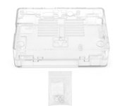 Estuche protector transparente esmerilado, accesorio compatible con Raspberry Pi 3B y 3B+.