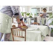 Nappe de table  Gaïa  150 x 250 cm  Gaze de Coton  - Gaïa Vert d'Eau