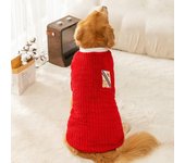 Ropa para perros grandes Sudaderas con capucha de lana para perros Pijamas para perros de otoño e invierno Abrigo para perros grandes Disfraces para perros golden retriever y labrador 3XL amarillo