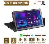 Radio para coche con Android Carplay para BMW X1 E84 2009-2012, reproductor multimedia, unidad principal, navegación GPS estéreo, BT, WIFI, 2 + 32 GB 1+16GB