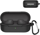 Estuche YAODLE compatible con SONY Estuche de silicona líquida Cubierta protectora para Sony Estuche protector a prueba de golpes Impermeable a prueba de polvo Ligero y negro