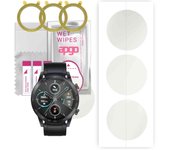 3 protectores de pantalla mate de hidrogel apgo para Honor MagicWatch 2 de 46 mm, película de hidrogel, TPU flexible y suave con capa de posicionamiento de fácil instalación