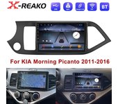 Radio de coche Android 12 de 2 DIN con Carplay para KIA PICANTO Morning 2 (2011, 2012, 2013, 2014, 2015 y 2016), reproductor multimedia, navegación, DVD 1GB+32GB carplay