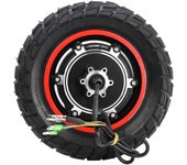 Reemplazo de motor de 48 V 500 W para patinete eléctrico Kugoo M4/M4PRO con neumático trasero inflable de 10 pulgadas motor wheel