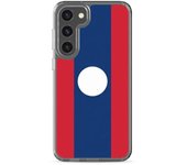 Coque Téléphone - Samsung - Galaxy S20 Plus - Drapeau Laos - Souple - Multicolore