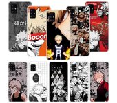 Funda de teléfono My Hero Academia Bakugou Katsuki para Samsung Galaxy A52 A53 A12 A13 A22 A23 A32 A33 A72 A73 A42 A02S A03S 5G A50S Cov Samsung A03S