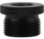 Adaptador de soporte de micrófono de 38 pulgadas hembra a 58 pulgadas macho con rosca para soporte de micrófono