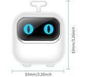 Mini impresora de bolsillo, máquina portátil térmica de impresión fotográfica instantánea, fabricante de etiquetas, conexión inalámbrica BT color rosa