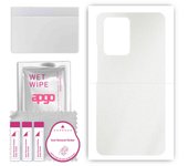 apgo Protective Skin Sticker for the back compatible with Xiaomi 11T, Wrap Film, Foil, Vinyl - Pattern Matte Transparent