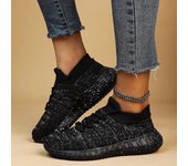 Zapatos vulcanizados para mujer, zapatillas de deporte de alta calidad para mujer, zapatos planos sin cordones, mocasines para mujer, talla grande 42, zapatos planos para caminar 37