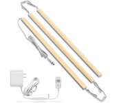 Sensor de movimiento Toma de corriente interior Tiempo de apagado Barra LED brillante Continua Viene sin luz de construcción, [Tipo separado, configuración] Luz, Conectable, 40 cm,