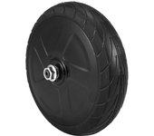 Motor de 350W para Ninebot ES1 ES3 ES3 ES4, piezas de repuesto para reparación de neumáticos de rueda delantera de patinete eléctrico negro