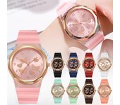 Reloj de pulsera de silicona para hombre y mujer, reloj de cuarzo, relojes casuales para mujer, relojes de alta calidad para mujer.