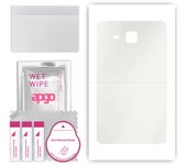 apgo MATTE Protective Skin Sticker for the back compatible with Samsung Galaxy Tab A 7.0 (2016), Wrap Film, Hydrogel Film, Flexible, Soft TPU with pos