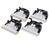 26 dientes afilados cuchilla de cerámica cabeza cuchillo corte cabeza cortadora de pelo para mascotas cuchillas recortadoras High oro