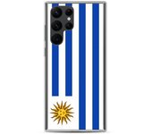 Coque Téléphone - Samsung - Galaxy S22 - Drapeau Uruguay - Souple - Multicolore