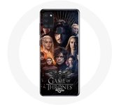 Coque pour Samsung Galaxy A21S Game of Thrones Saison 8 Le Trône de Fer L'affiche de L'équipage Logo