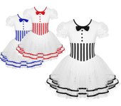 Niños Niñas mangas cortas Puff falda tutú de ballet figura patinaje sobre hielo vestido de baile lírico patinaje sobre ruedas Ropa de baile 7-8 Years