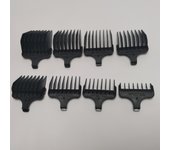 8 peines de repuesto para cortadora Wahl T-Blade 1541, 9994 y 9898L (n.° 1-8, 1/8 -1 ), 3-25 mm #1- #8 negro