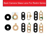 Pegatina de lente de cristal de cámara trasera para Xiaomi Redmi 8 9 3 4 5 5 Plus 5A 6 7A, piezas de repuesto de cubierta de lente de cristal de cámara trasera For Redmi 3/3S/3X/4X negro