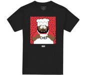 Camiseta de chef para hombre de South Park M negro