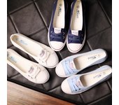 Zapatos planos de lona para mujer de Beier para el verano de 2025: Zapatos casuales de estilo coreano