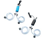 Mini Kit de bomba de aire para acuario, bomba de oxígeno con piedra de aire, acuario USB silencioso de alta eficiencia energética azul
