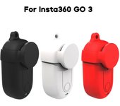 Funda de silicona para cámara exterior GO 3, funda protectora para lente, funda de silicona, soporte de almacenamiento, accesorios rojo