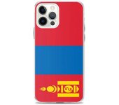Funda para iPhone - Multicolor - Bandera de Mongolia - Flexible - Compatible con iPhone 12 Pro Max - Diseño único