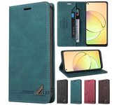 Funda de cuero tipo billetera con tapa para Realme 10, 9i, 9 Pro Plus, 8i, 8, Narzo 60 Pro, C67, C53, C51, C25Y, C21Y, C11, GT Neo, OPPO Find X3, Reno 5 Lite OPPO Reno 5 Pro negro