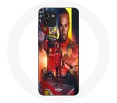 Coque Samsung Galaxy A03 Lewis Hamilton Scuderia Ferrari F1 officiel