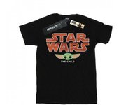 Star Wars Mens The Mandalorian The Child Sunset T-Shirt L negro