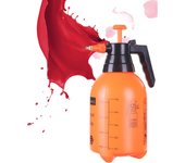 Bomba pulverizadora de jardín, pulverizadores de agua de mano, pulverizador de agua para plantas a presión, señor pulverizador para césped 2L naranja