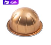 [i Cafilas][NVCOC] Cápsula de café reutilizable para Nespresso Vertuo (No incluye café en polvo en el interior.) 10 Cup(80ML) oro