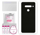 apgo Protective Skin Sticker for the back compatible with LG G8 ThinQ, Wrap Film, Foil, Vinyl - Pattern Matrix
