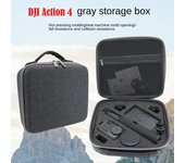 Estuche de transporte y almacenamiento para DJI Action 4. Bolsa de mano para guardar accesorios de cámara deportiva.