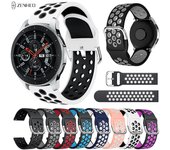 Correa de silicona de 22 mm para reloj inteligente Samsung Galaxy 46 mm Gear S3 para Huami Amazfit GTR 47 mm GTR 3 Pro