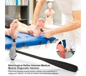 Martillo para reflejos neurológicos, martillo médico para diagnóstico muscular, percusor para el cuidado de la salud, relajación de la espalda y las piernas