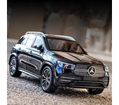 Nuevo modelo de coche de aleación Honda GLE350 1/24 de alta calidad con sonido y luz, función de tracción trasera, juguete de seis puertas, vehículo todoterreno grande, regalo para niño blanco