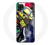 Coque pour Samsung Galaxy A22 5G Valentino Rossi Pilote de vitesse champion