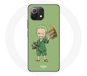 Coque pour Xiaomi Mi 11 Lite One piece Manga Roronoa Zoro