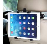 Soporte universal para tableta, reposacabezas de coche, asiento trasero, ventana, tablero, soporte para iPad Pro 12,9 11 10,5 10,4 Air, Samsung Galaxy Tab S9 S8 S7 S6 A9 A8 A7 Suction Cup Holder negro