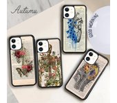 Funda de teléfono con anatomía humana para iPhone 11 12 13 14 Pro Max mini X XR XS SE 2020 5 6S 7 8 Plus Samsung Galaxy S21 S22 Carcasa protectora iPhone 6plus
