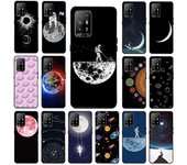 Funda para teléfono con estampado de arte de fantasía y estrellas de planetas espaciales para OPPO A74 A94 5G A3S A5S A9 A12 A15S A52 A53S A72 A73 2020 A91 5G OPPO A3S