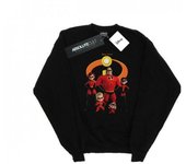 Disney Sudadera con el logotipo del grupo Girls Incredibles 2 12-13 negro